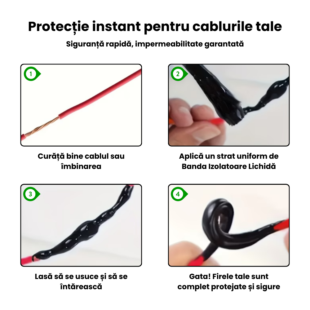 Bandă Izolatoare Lichidă Impermeabilă